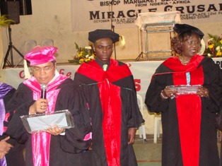 About The Pastor - Doctorate in Theology awarded him
