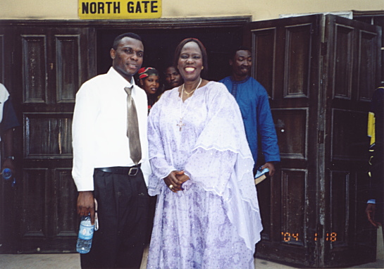 Pastor Kenny & Mama Idahosa in Benin City Nigeria