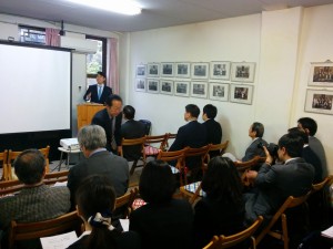 神戸ルーテル神学校で行われた研究会議