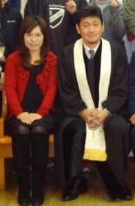 担任牧師 金承熙牧師と角城かおり夫人