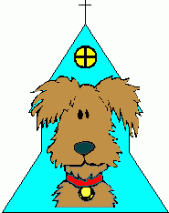 Church Dog Happy