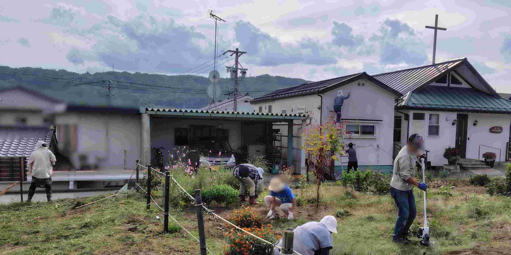 9月28日(日)　午後　作業日