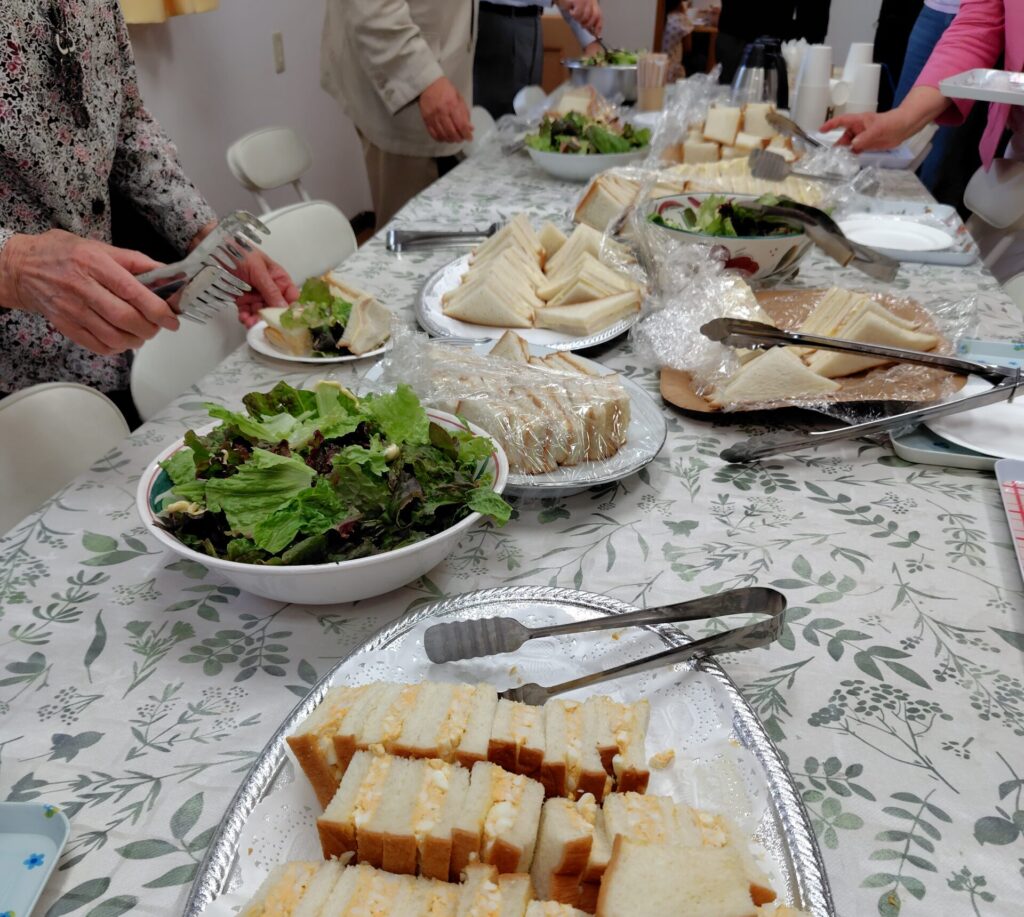 5月31日(日)　歓迎礼拝と愛餐